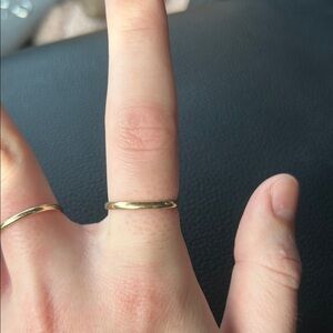 14k Solid Gold Size 9 Band